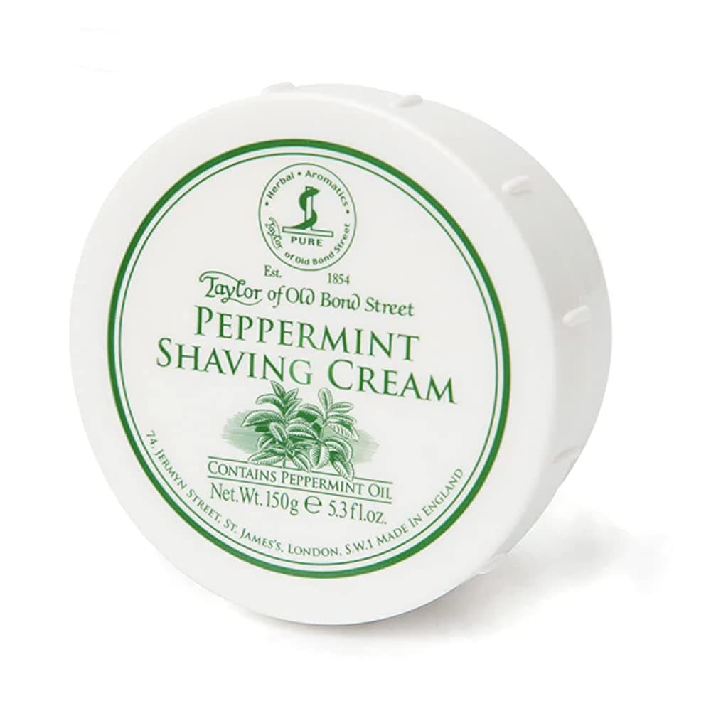 Peppermint Shaving Cream Bowl 150 g