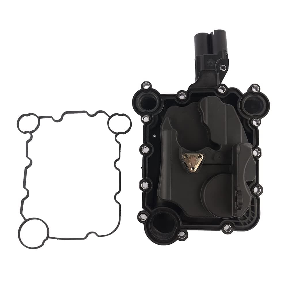 Crankcase Vent Valve Oil Separator Replacement for Audi Q5 A6 C6 A5 Q7 3.0L CGWA CGWD Part # 06E103547F 06E103547Q