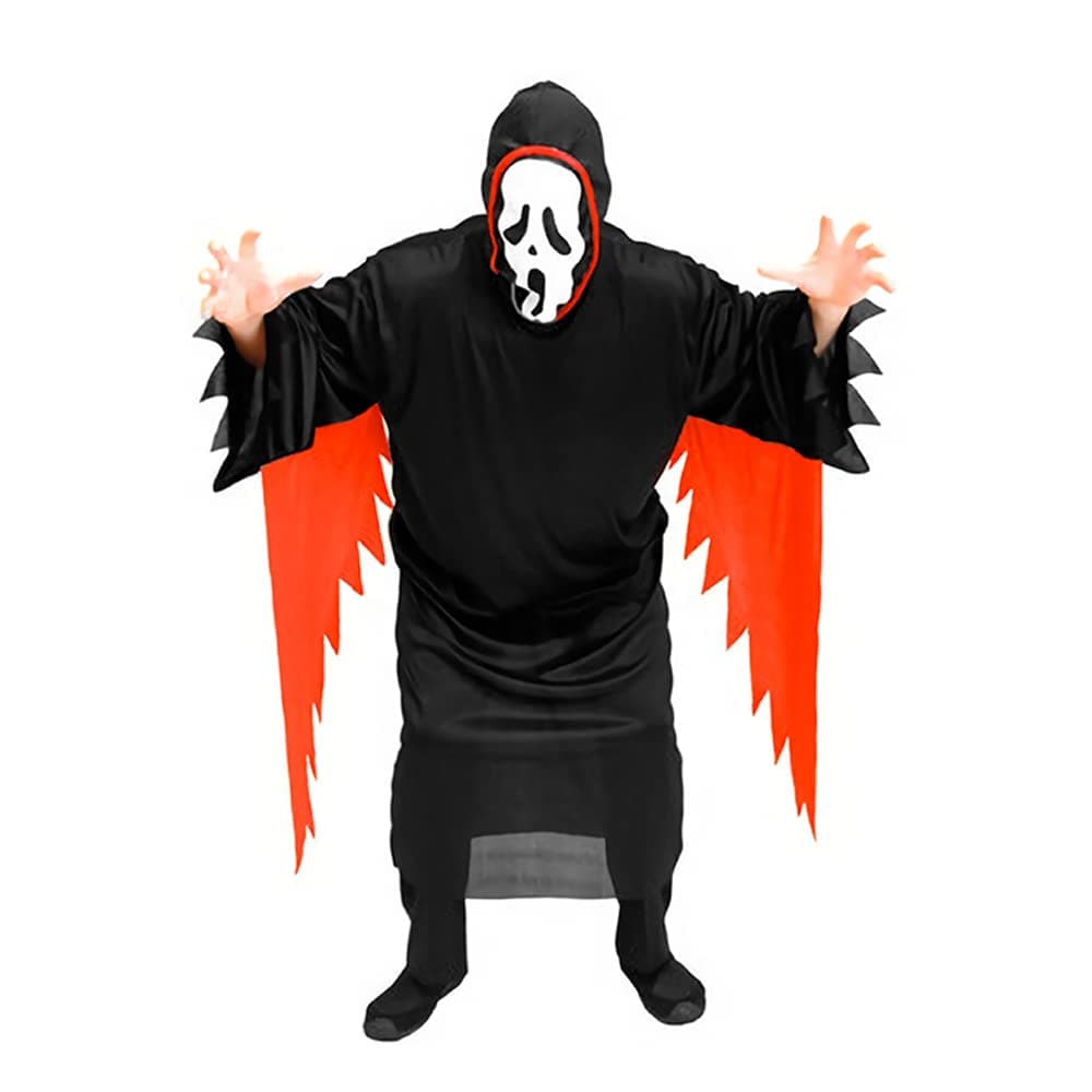 Unisex Adult Howling Ghost Costume, Black, Medium