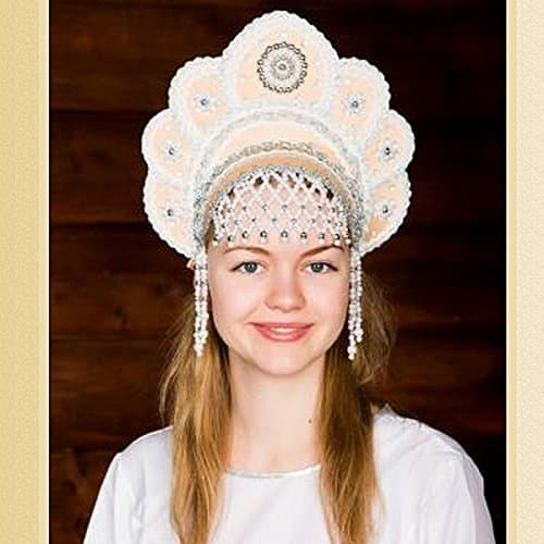 Elena Kokoshnik Gold Headdress