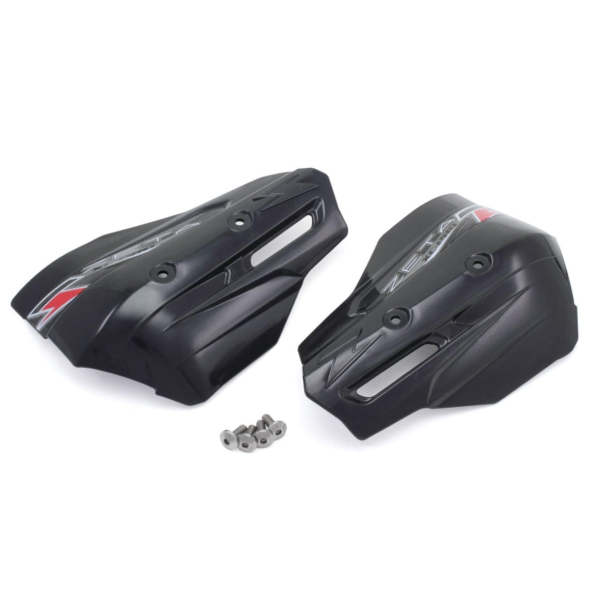 Zeta XC Pro BLACK Hand Shields (Pair) for Armor Handguards