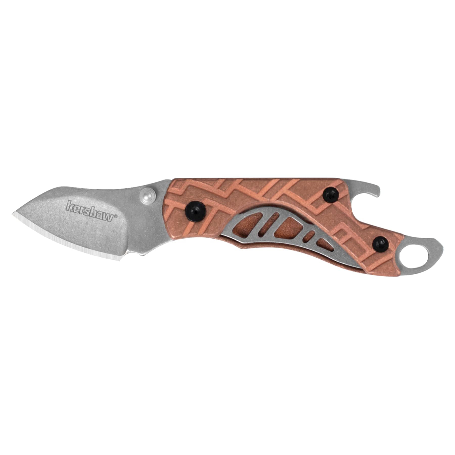 Kershaw Cinder Pocket Knife, Small Lightweight Keychain Knife