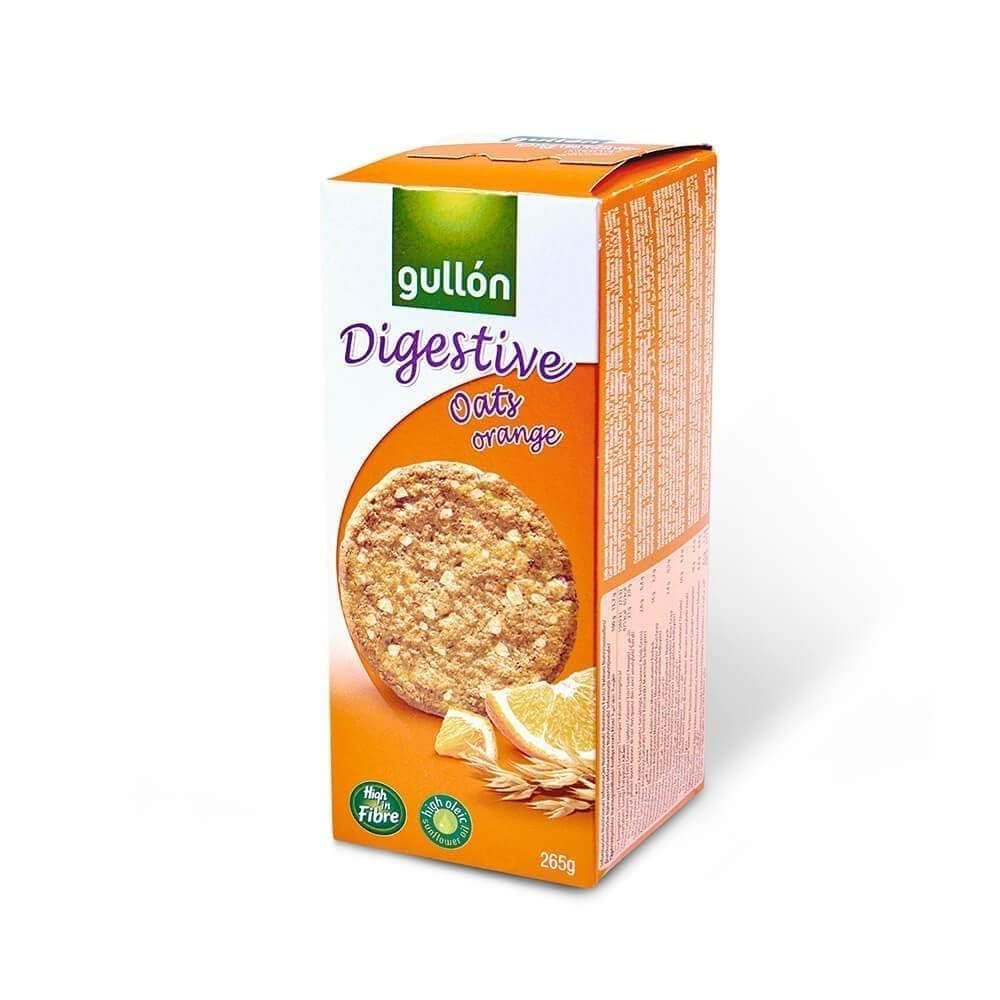 Gullon Oats & Orange Digestive Cookie Biscuits - 15 OZ
