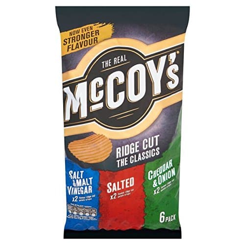 McCoys The Classics Variety Crisps 6 X 32G