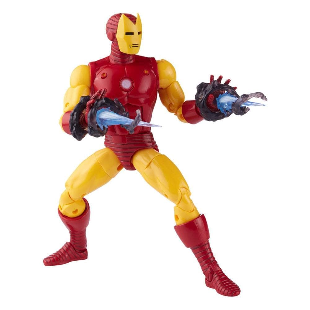Hasbro Legends Series 20th Anniversary Series 1 Iron Man 6-Inch Action Figure Collectible Toy, 9 Accessories F3463 Multi