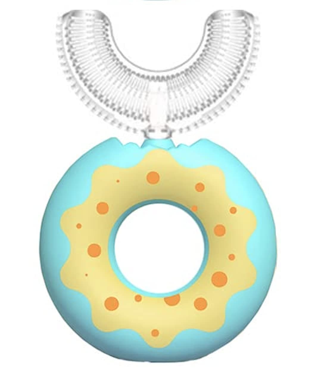 DC DECORIO- A UNIQUE PRODUCT RANGE 2023 Kids Tooth Brush For 2-6 Years (Donut-Blue), Manual, Pack of 1