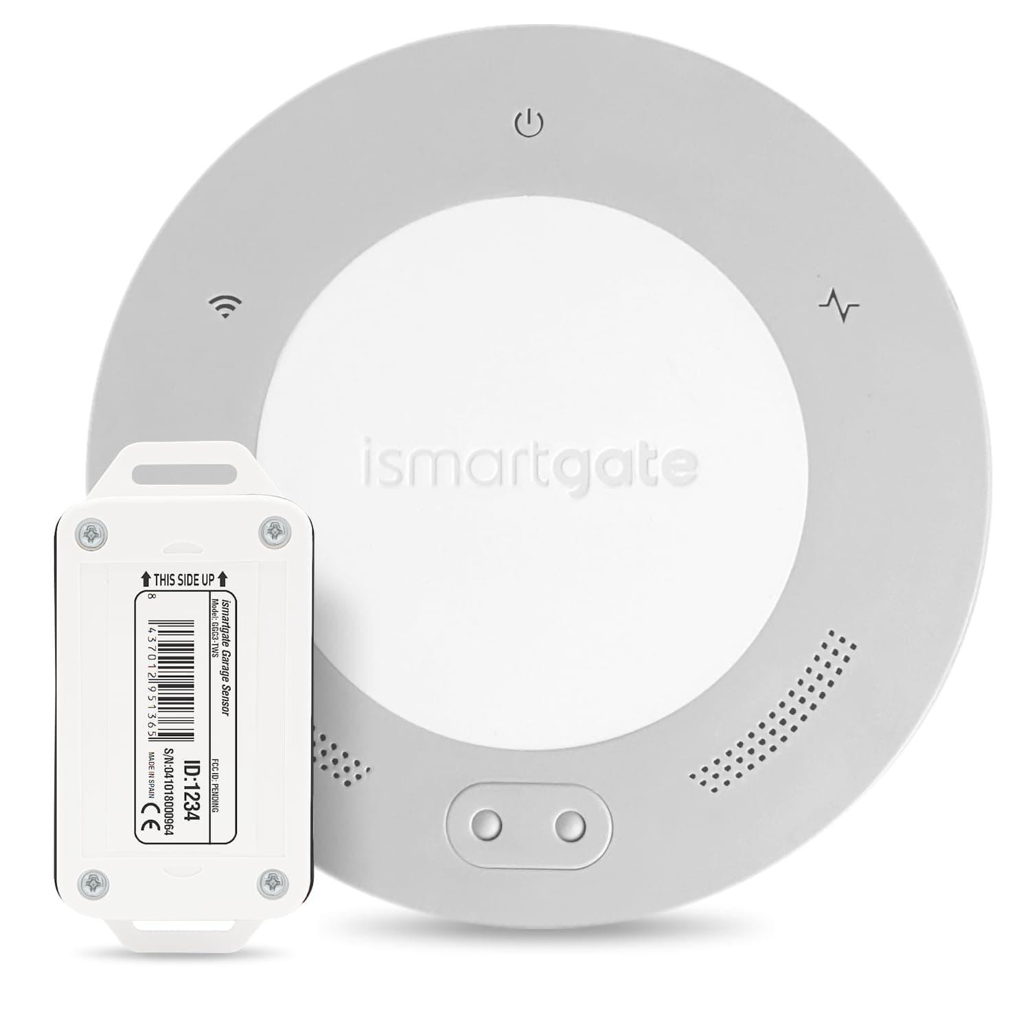 ismartgate LITE Smart Garage Door Opener Remote, APP Control, Compatible with Apple Homekit, Amazon Alexa, Google Assistant, IFTTT, Compatible with All Garage doors. Wireless sensor included.