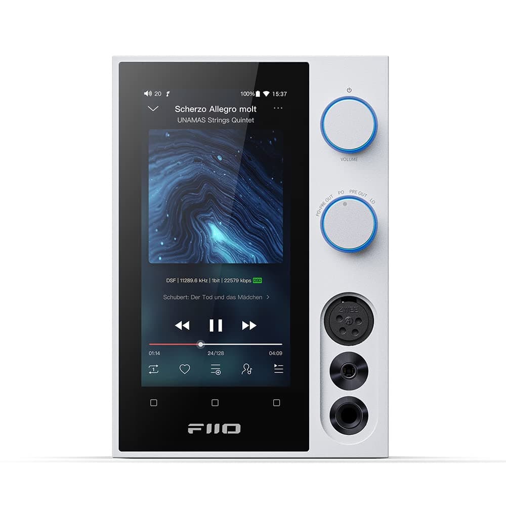 FiiOR7 Desktop Streaming Player and DAC/Amp - White version