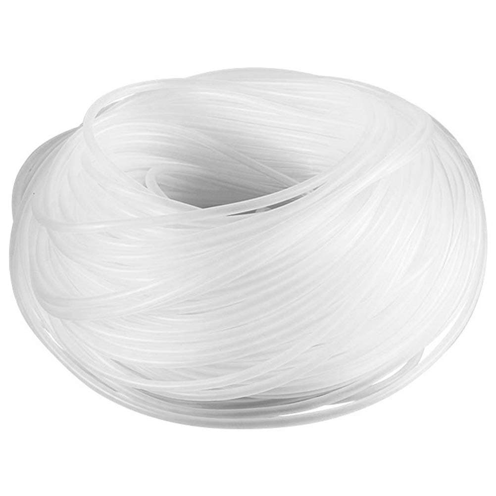 4 * 6mm (8M) Soft Air Pump Hose, Resistant to Knocks AIR TUBING Oxygen Soft Pump Hose Air Bubble Stone Aquarium Fish Tank Pond Pump Tube