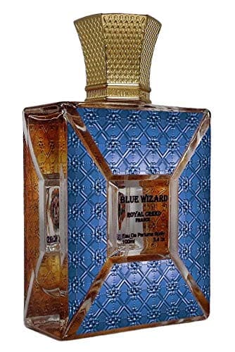 BLUE WIZARD France. Eau De Parfum Spay for Men. 100ml (3.4 oz). Wt 680 gm. Box Size 17 x 11.5 x 6 cm
