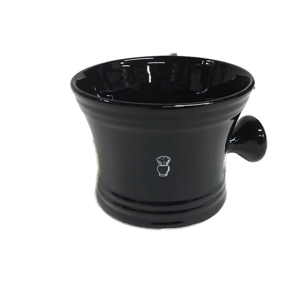 Perma Brands - PureBadger - Shaving Mug w/Handle - Apothecary Style - Black