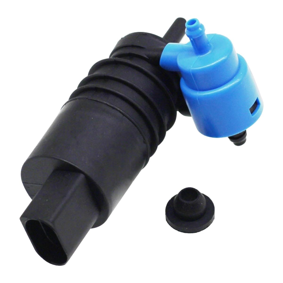 CGEAMDY Vehicle Windshield Washer Pump, Windscreen Washer Fluid Pump Front Rear Twin Outlet 1J6955651 Replacement Part, Windshield Pumps Motor 2 Outlet, Twin Outlet Windscreen Washer Fluid Pump