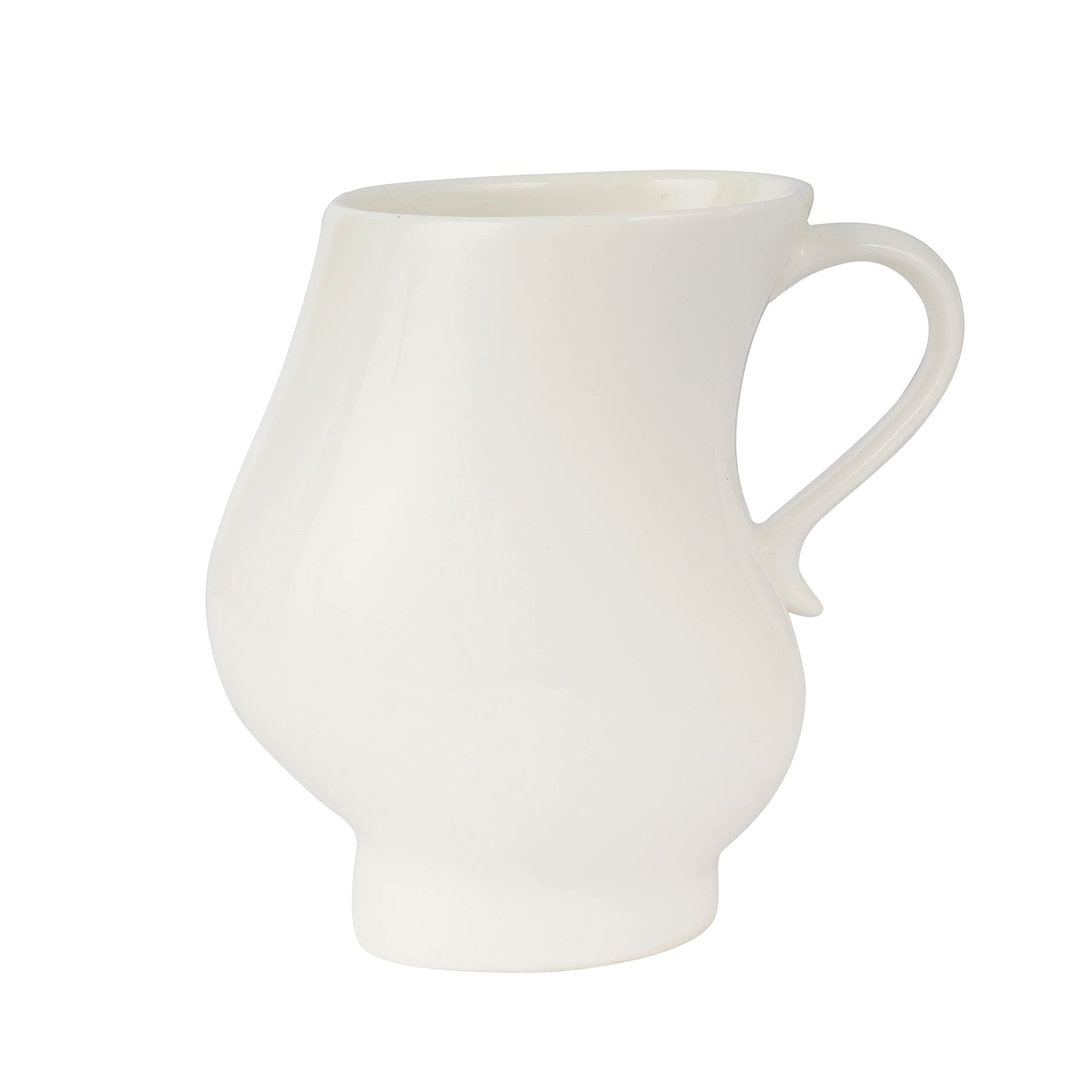 The Conscious Collective Ceramic Bump Mug - White