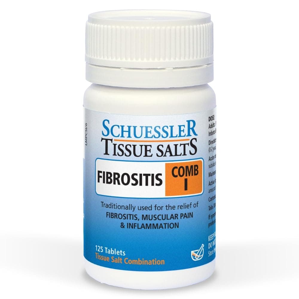 Schuessler Tissue Salts - Comb I - Fibrositis 125 Tablets