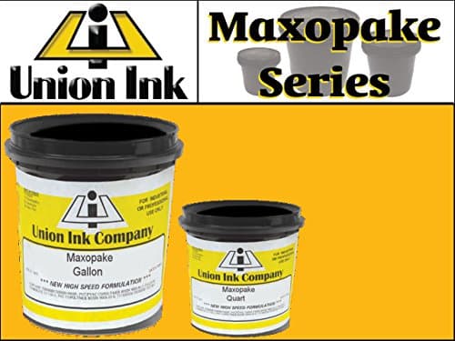 Union Maxopake - Plastisol Screen Printing Ink - Low-Bleed Gold (Gallon)