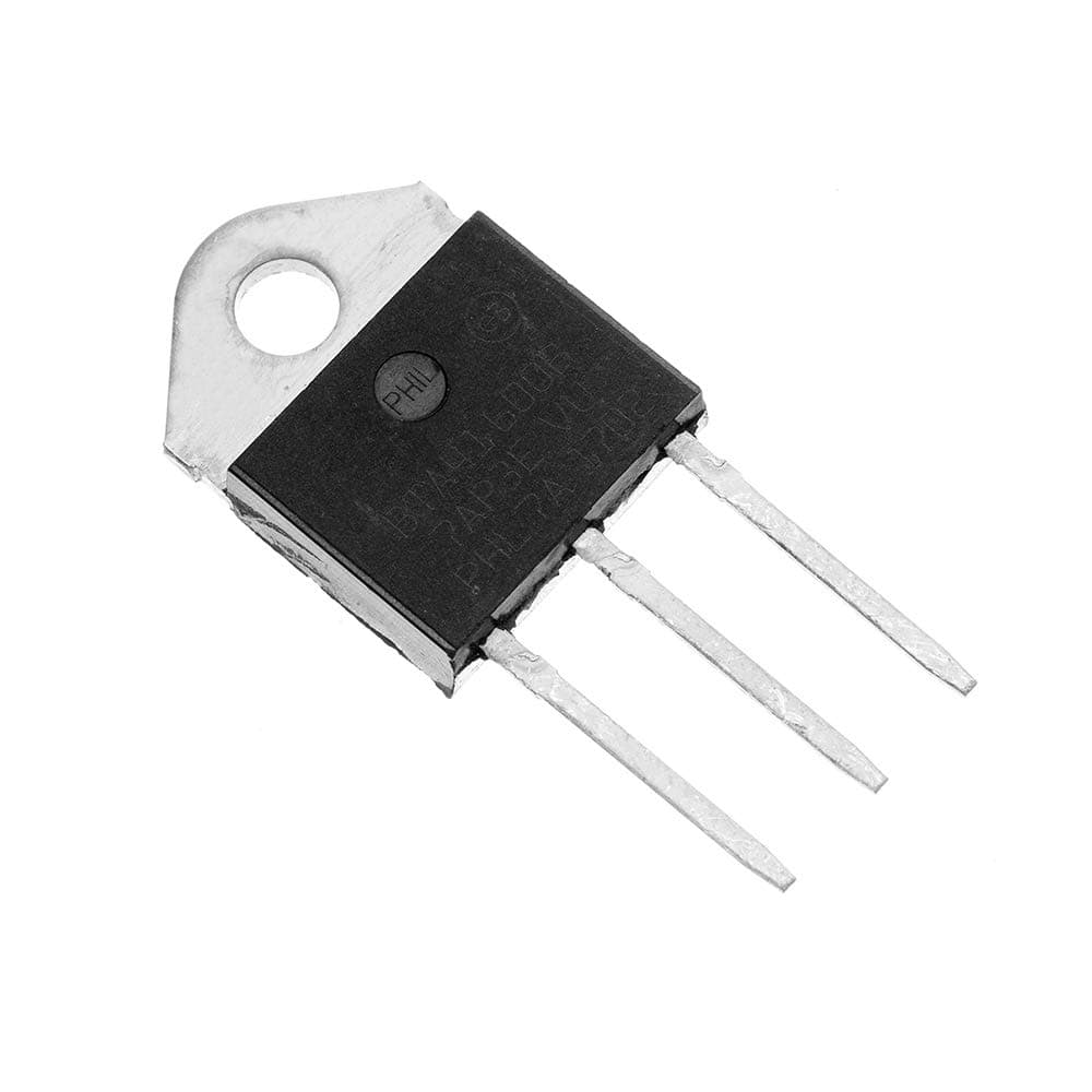 10pcs BTA41-600B BTA41-600 BTA41 40A, 600V, TRIAC, Gate Trigger 1.3V 100mA,Through Hole,3-Pin