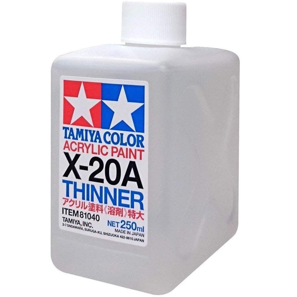 TAM81040 Acrylic/Poly X-20A Thinner 250ml