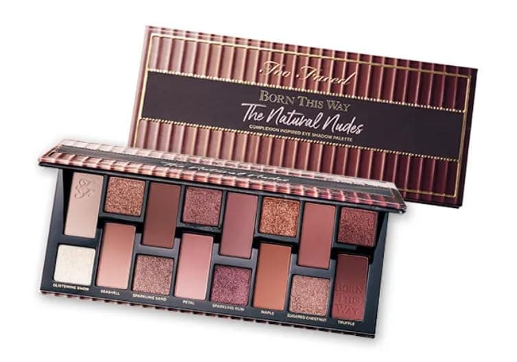 Two Faced Bone Disse Way The Natural Nude Eyeshadow Palette, 1 Piece (x1)