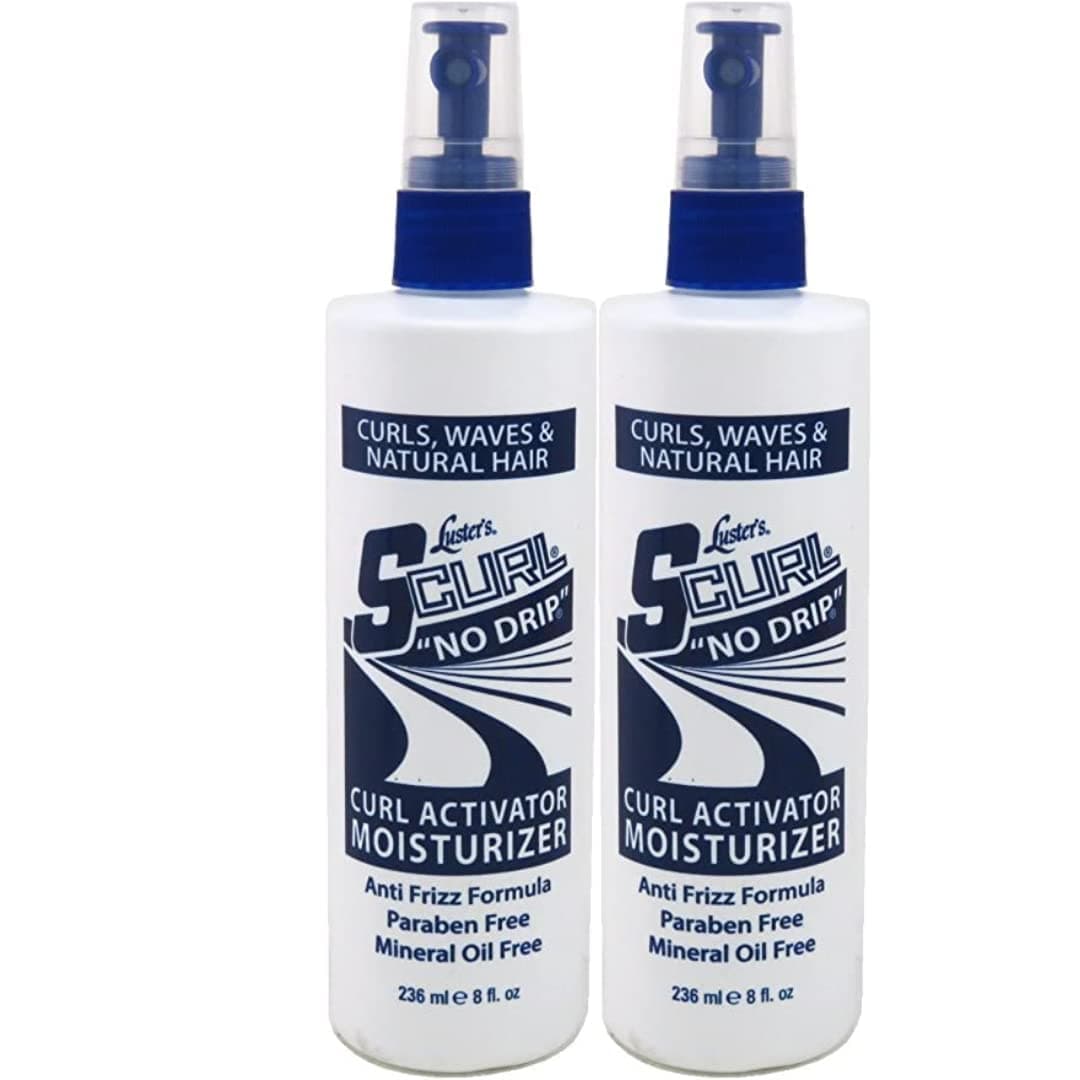 Luster's S-Curl Activator/Moisturizer No Drip 8 Ounce (235ml) (2 Pack)