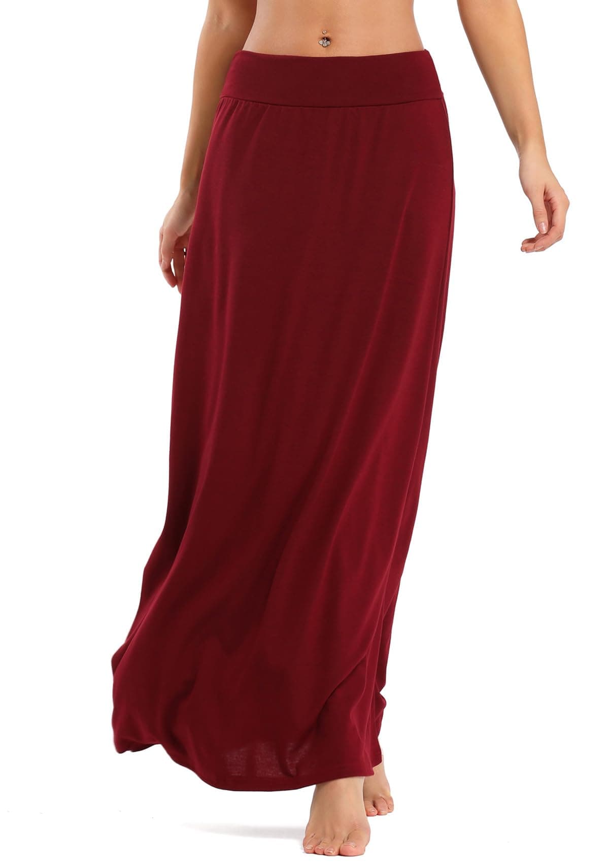 Women's Bohemian Print Long Maxi Skirt