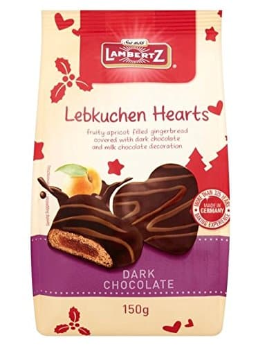 Weiss Dark Chocolate Lebkuchen Herzen 150g