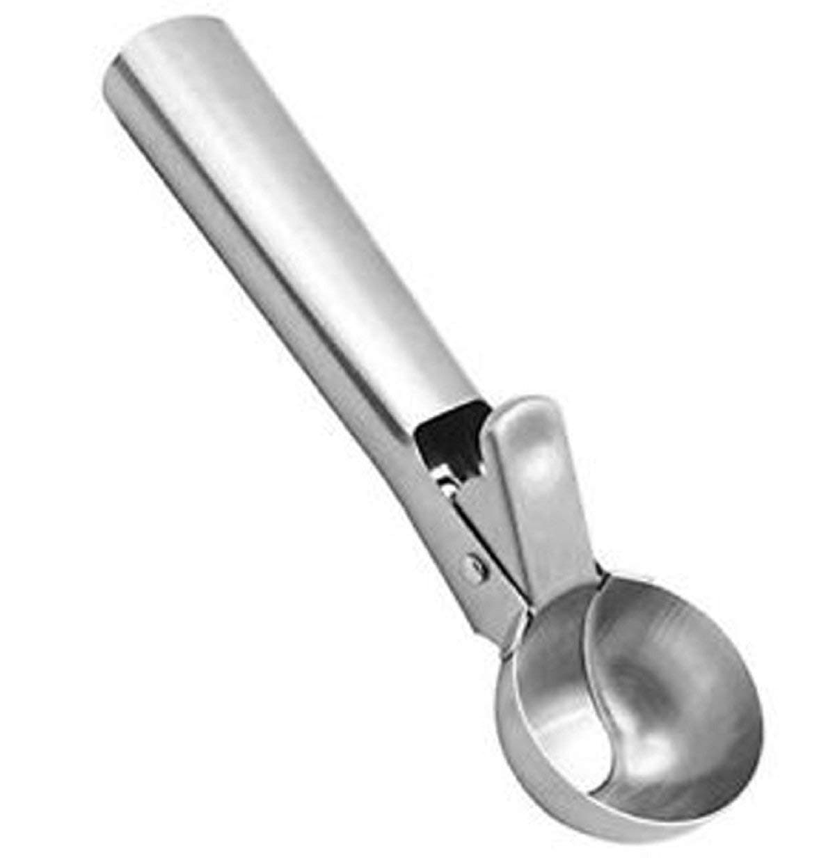 Kuber Industries� Stainless Steel Spring/Trigger Ice Cream Scoop Set of 1 Pc ICESCOOP07