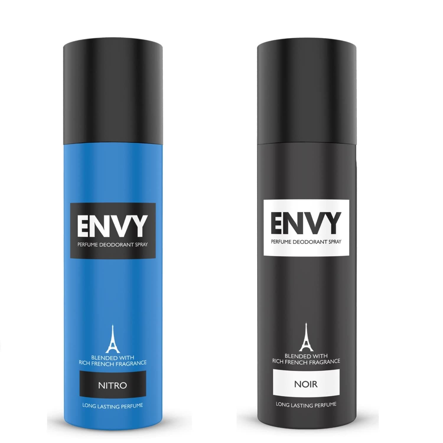 - Nitro & Noir Deodorant - 120ML Each (Combo Pack of 2) | Long Lasting Deodorant Combo Set for Me