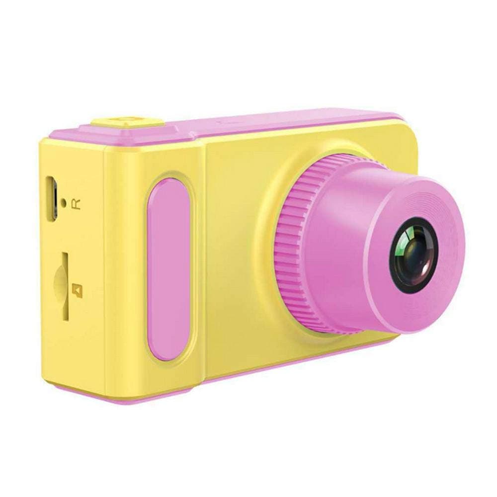Kids Digital Camera, Mini 2 Inch Screen Toddlers Toy Camera 1080 HD Video Action Camcorder with Silicone Soft Cover & Hanging Strap, Best Gift
