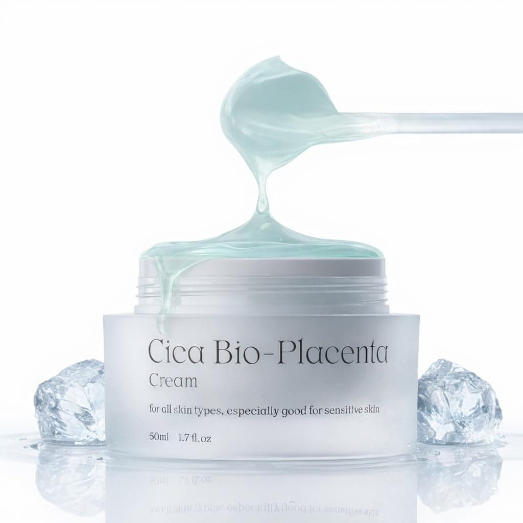NATURAL DERMA PROJECT Cica Bio-Placenta Cream, Ingredient Skin Helper, 50ml