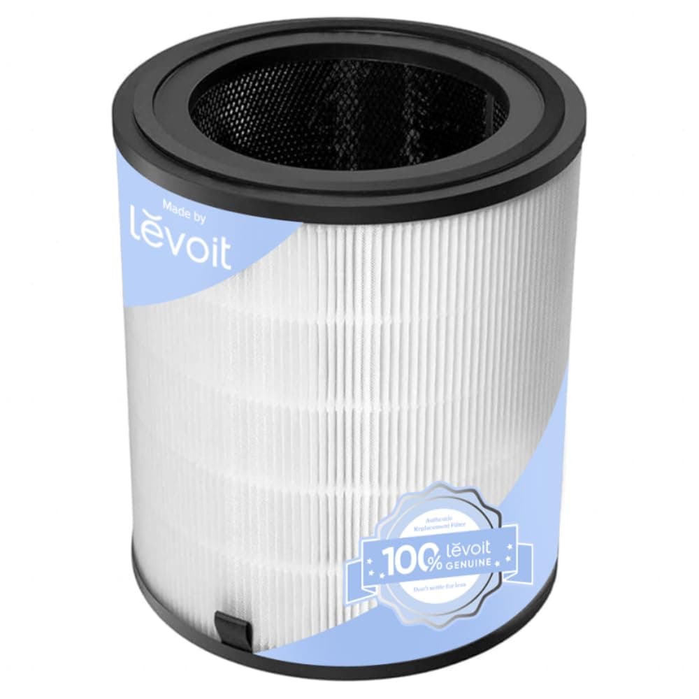 LEVOIT LV-H133 Replacement Filter, Genuine Air Purifier Filters, High-Efficiency Activated Carbon for Removal of Smoke, Odor, Allergens, Pollen, LV-H133-RF, White,1 Pack