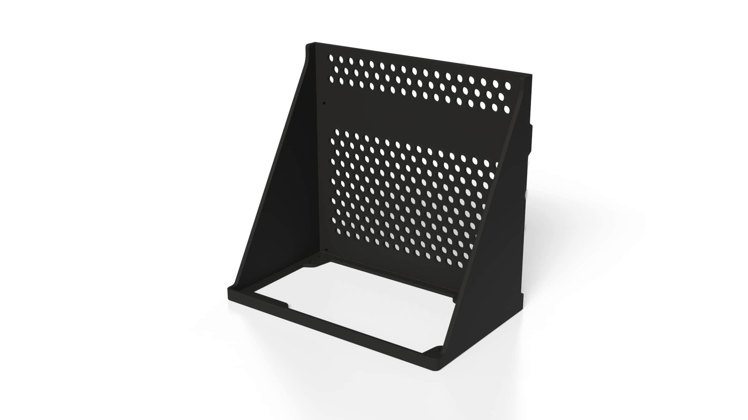 NR200 NR200P ATX PSU Front Mounting Bracket Compatible with Cooler Master NR200 NR200P Mini-ITX Pc Cases, Black (Low Mount)