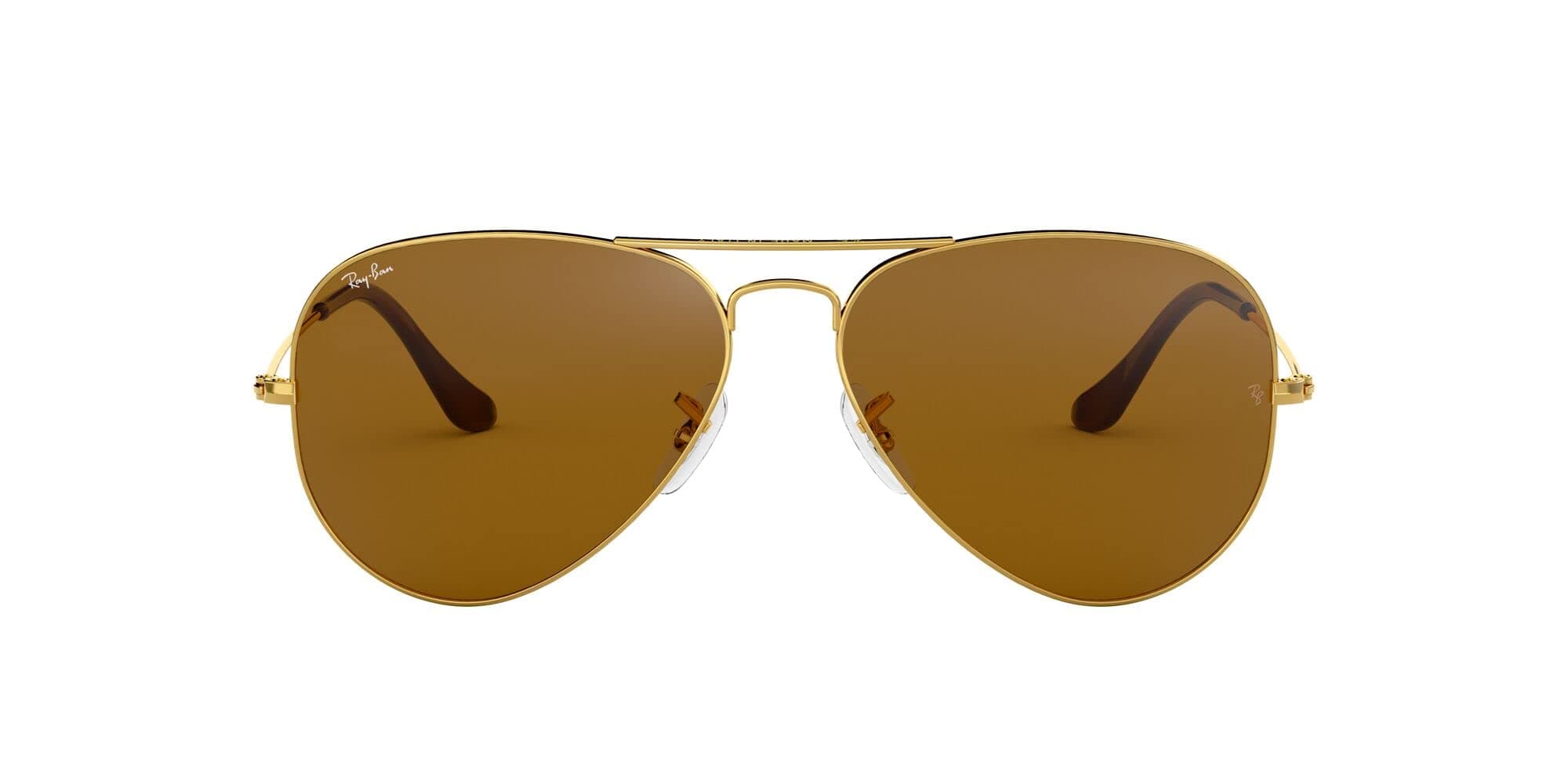 Unisex RB3025 Aviator Sunglasses 58mm