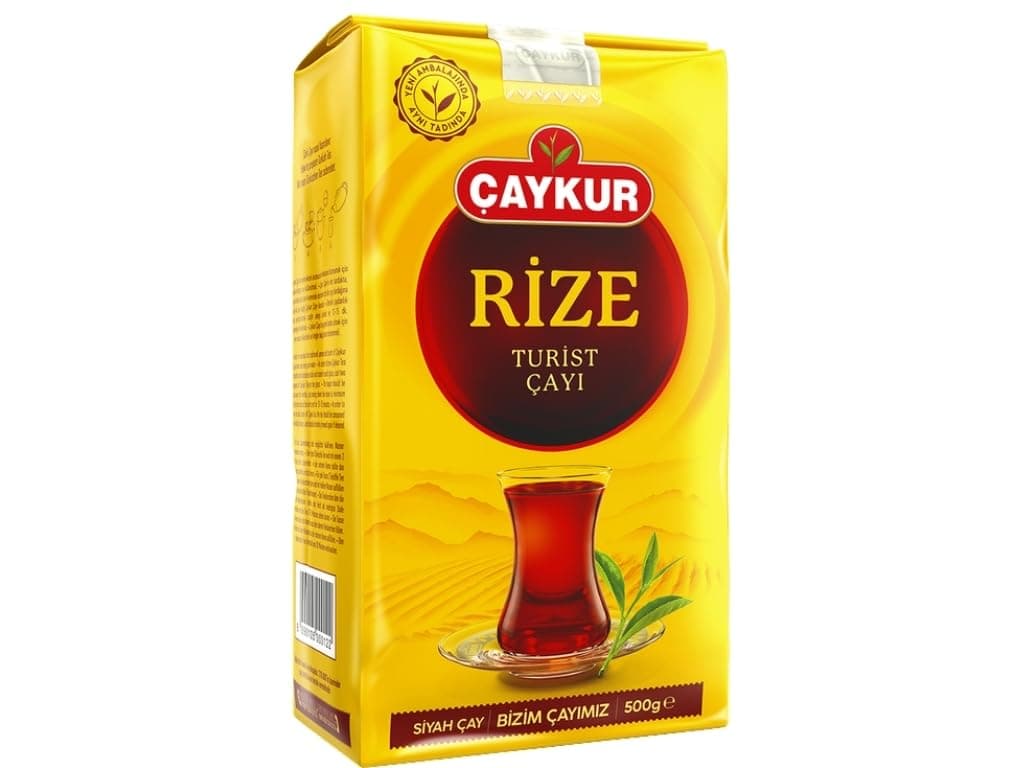 Rize Turist Black Tea, Authentic Turkish Loose Leaf Tea, Rich Aroma & Smooth Taste, Daily Rituals & Breakfast tea 500g / 17.6 Oz