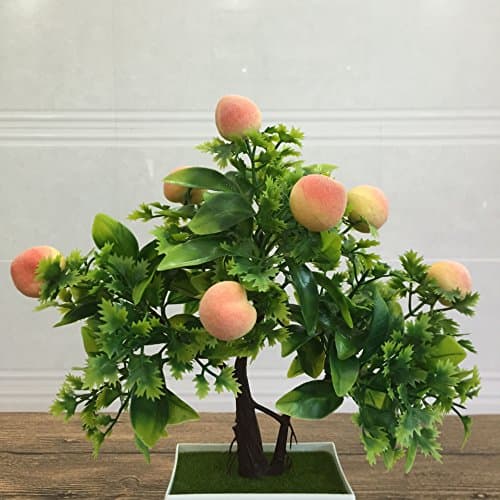 Artificial Fruit Orange Apple Lemon Tree Bonsai for Wedding Party Home Decoration Fake Green Pot Plants Flowers Ornaments