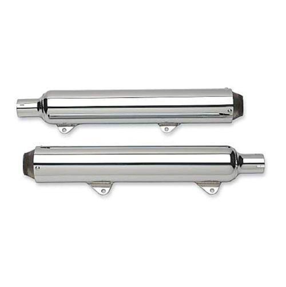 Kerker 128-78035 2:1 and 2:2 Slip-On Exhaust System with Mikuni Core and Chrome Finish