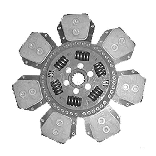 AGmonkey 335 0095 10 13 3/4" Clutch W/O Powermatic 7-Regular Pad Disc Deutz DX145 DX6.50