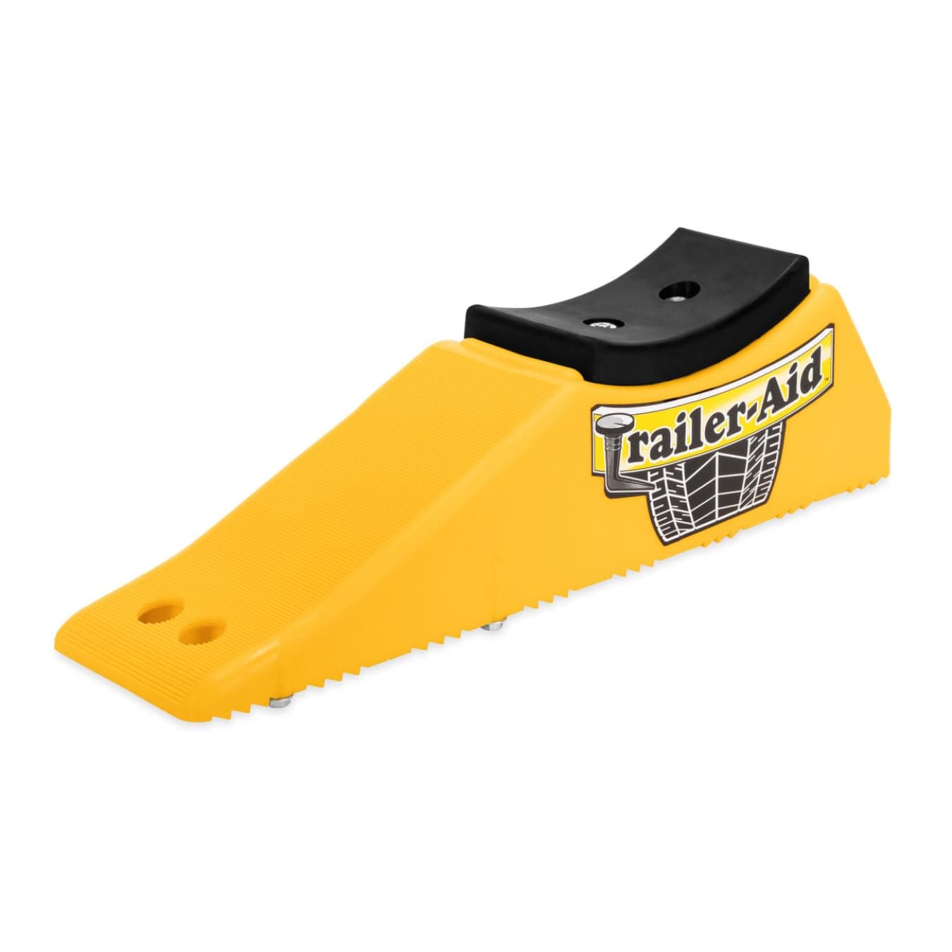 Trailer Aid Plus' Tandem Tire Changing Ramp with 5.5-Inch Lift, Yellow (21002)