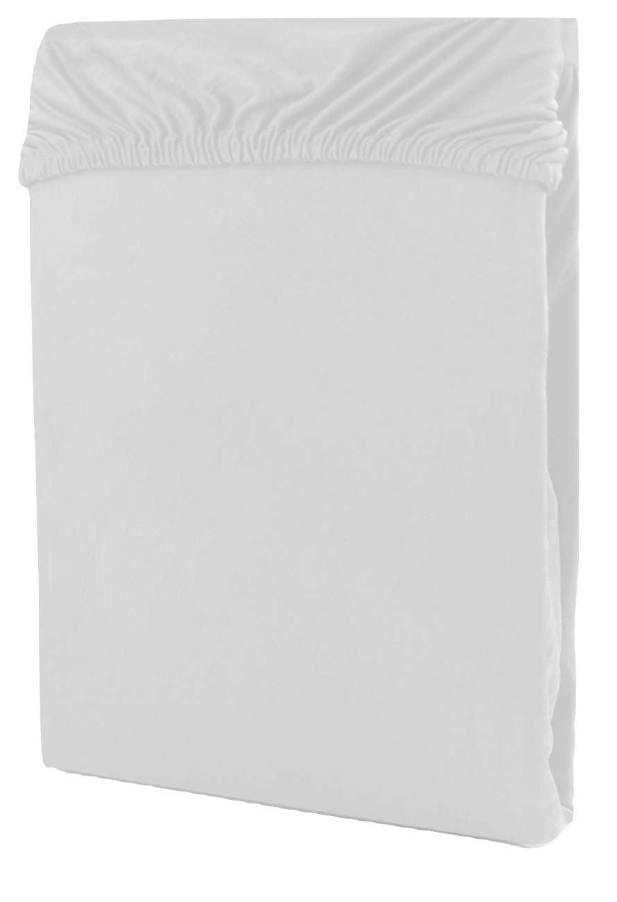 Egyptian Cotton 800 Thread Count- 18 Inche Deep Pocket 1 piece Fitted Sheet-(Bottom Sheet) Twin XL White Solid