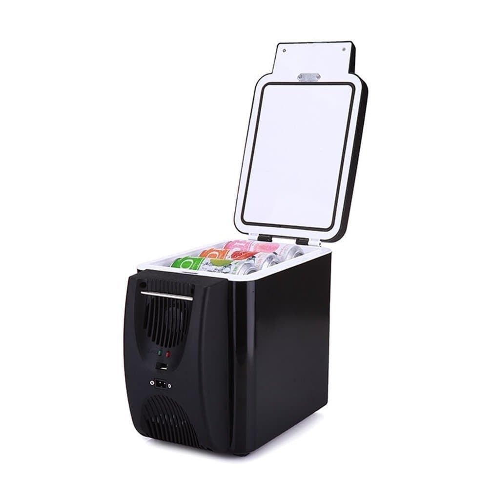 WJJH DRM Mini Refrigerator Electric Cool Box From Free Standing Freezer for Car and Socket Car Refrigerator Mini Fridge Car Dual-use Car Refrigerator Small Cold Box 6L