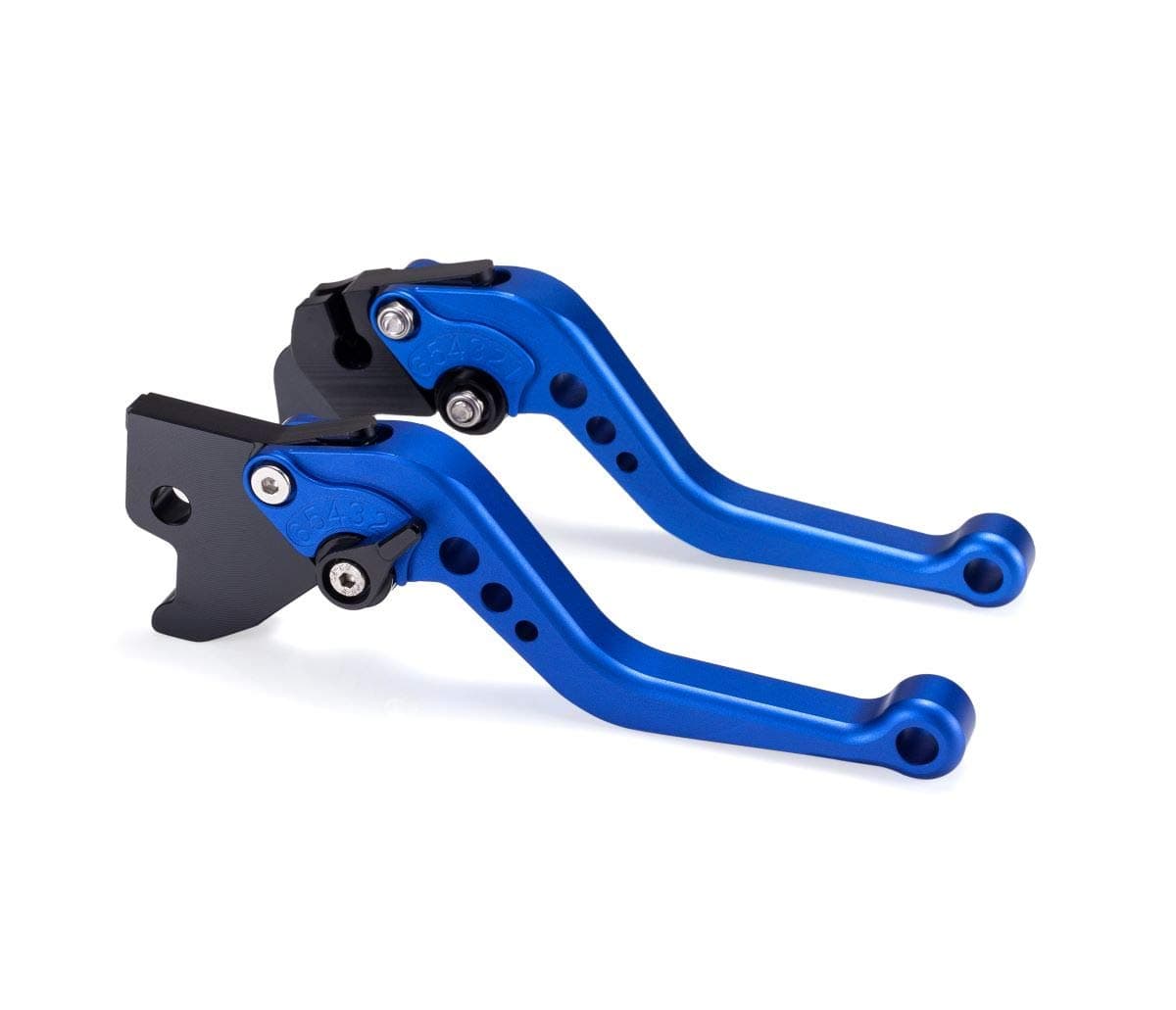Hopider Short Brake Clutch Levers Compatible with YFM 700 Raptor 2000-2006, YFM 660 Raptor 2001-2006, YFZ 450 S/T/V 2003-2006, Banshee YFZ350 1995-2008, YFS200 Blaster 2003-2007, Blue