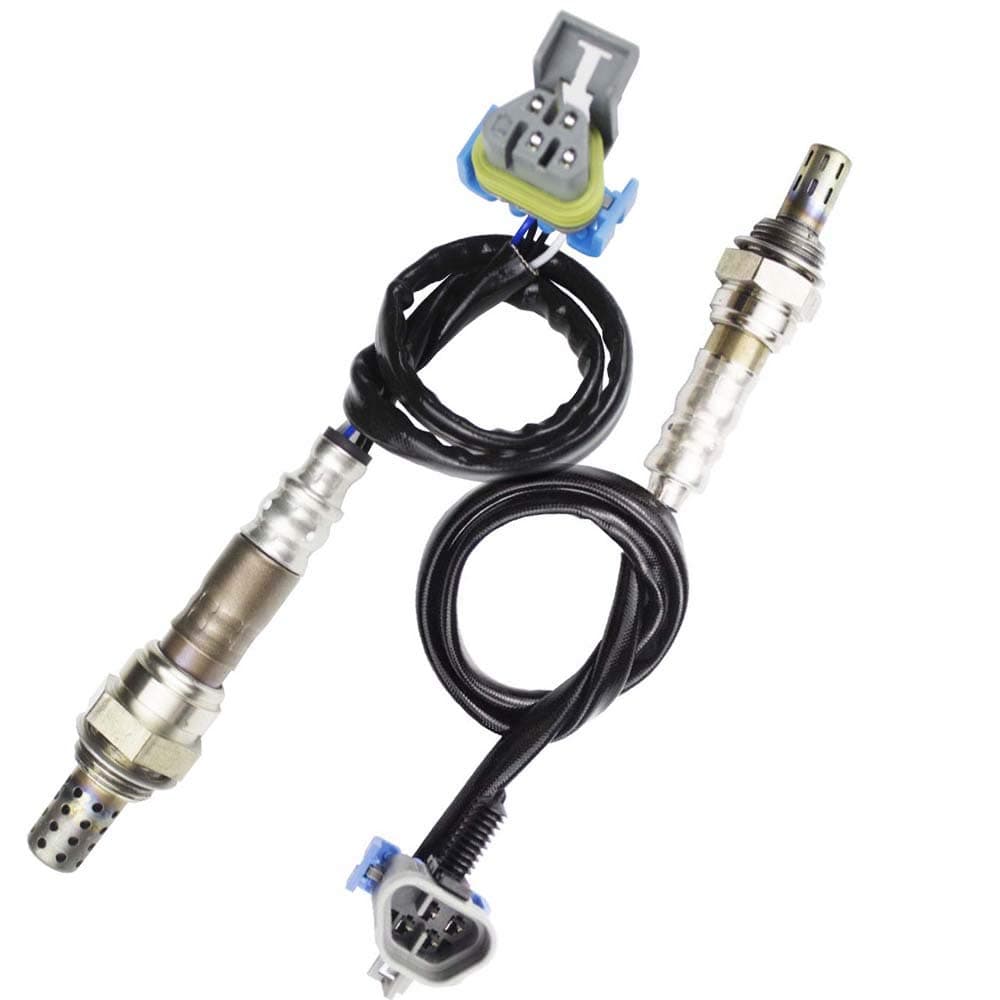2PCS Oxygen O2 Sensor for 2007-2010 Hummer H3 3.7L; 2009-2010 Hummer H3T 3.7L Upstream +Downstream