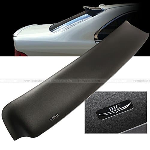 Rear Roof Window Matt Black Spoiler Visor Wing Compatible with 2004-2008 TSX