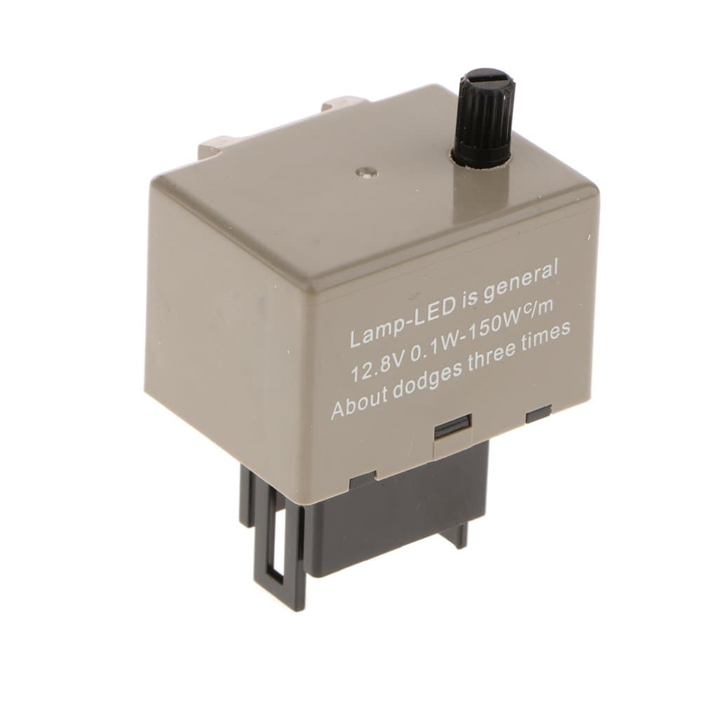 POPEYE 8-Pin Speed Adjustable LED Flasher Relay Fix Turn Signal for Lexus Toyota