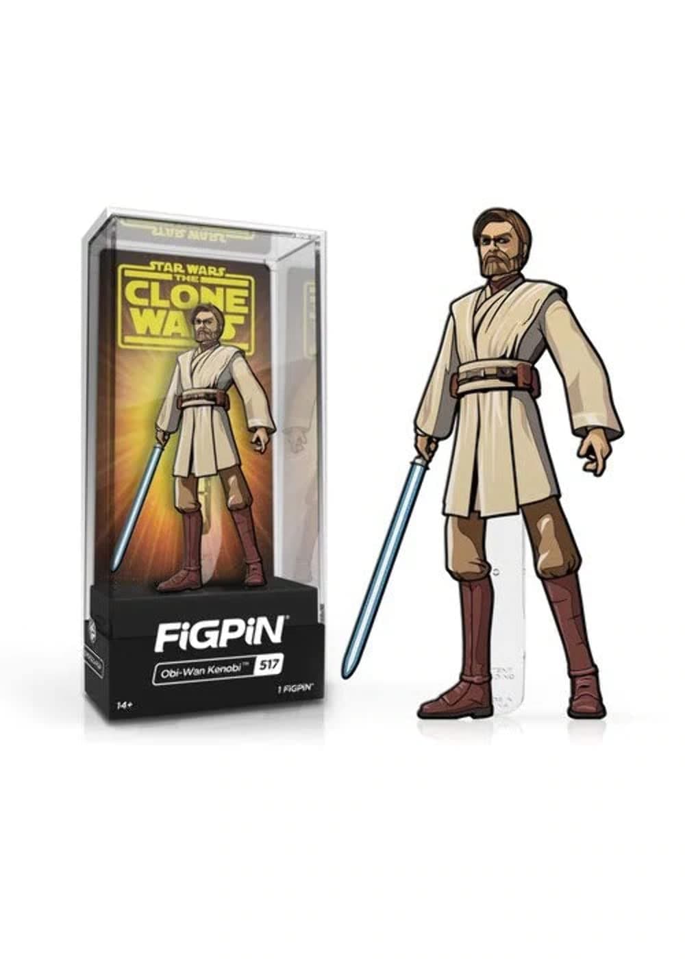 FiGPiN Classic: Clone Wars - OBI-Wan Kenobi