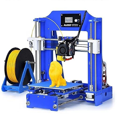 ALUNAR 3D Printer DIY Prusa I3 Kit Self-Assembly Desktop FDM 1.75mm PLA 3D Pen Filament Heated Bed
