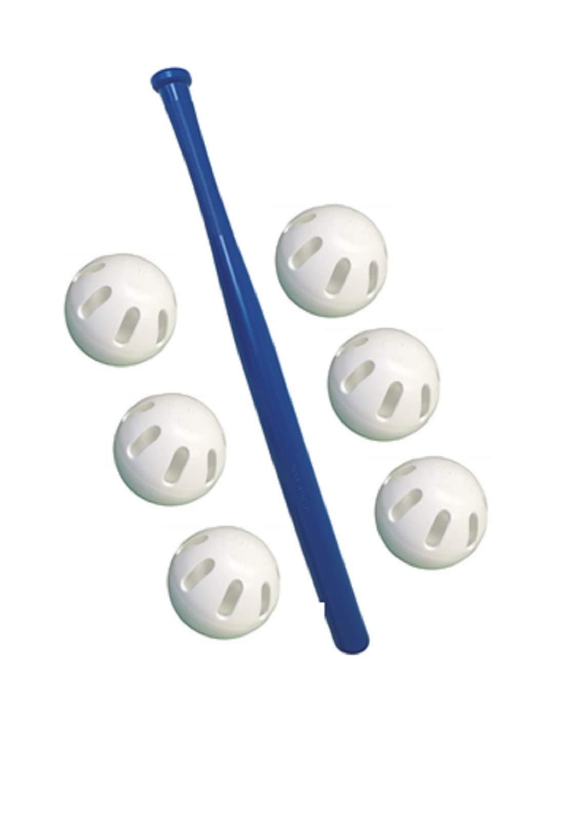- WIFFLE® Blue Bat and Ball Set AweStar Eagle Limited Edition WIFFLE® Blue Bat and 6 White Ball Bundle