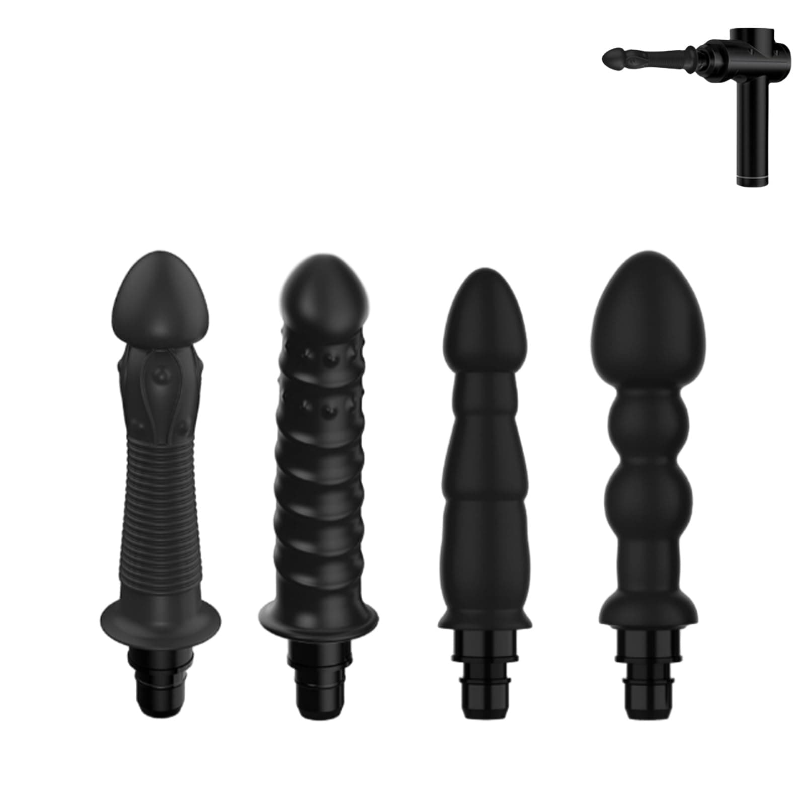 NUHUi Massage Gun Attachments Back Massage (18-19mm)