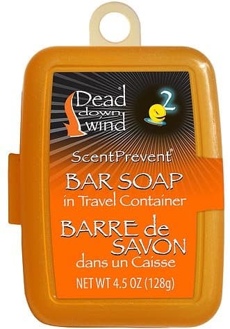 Dead Down Wind Bar Soap + Travel Container (4.5oz) - Biodegradable