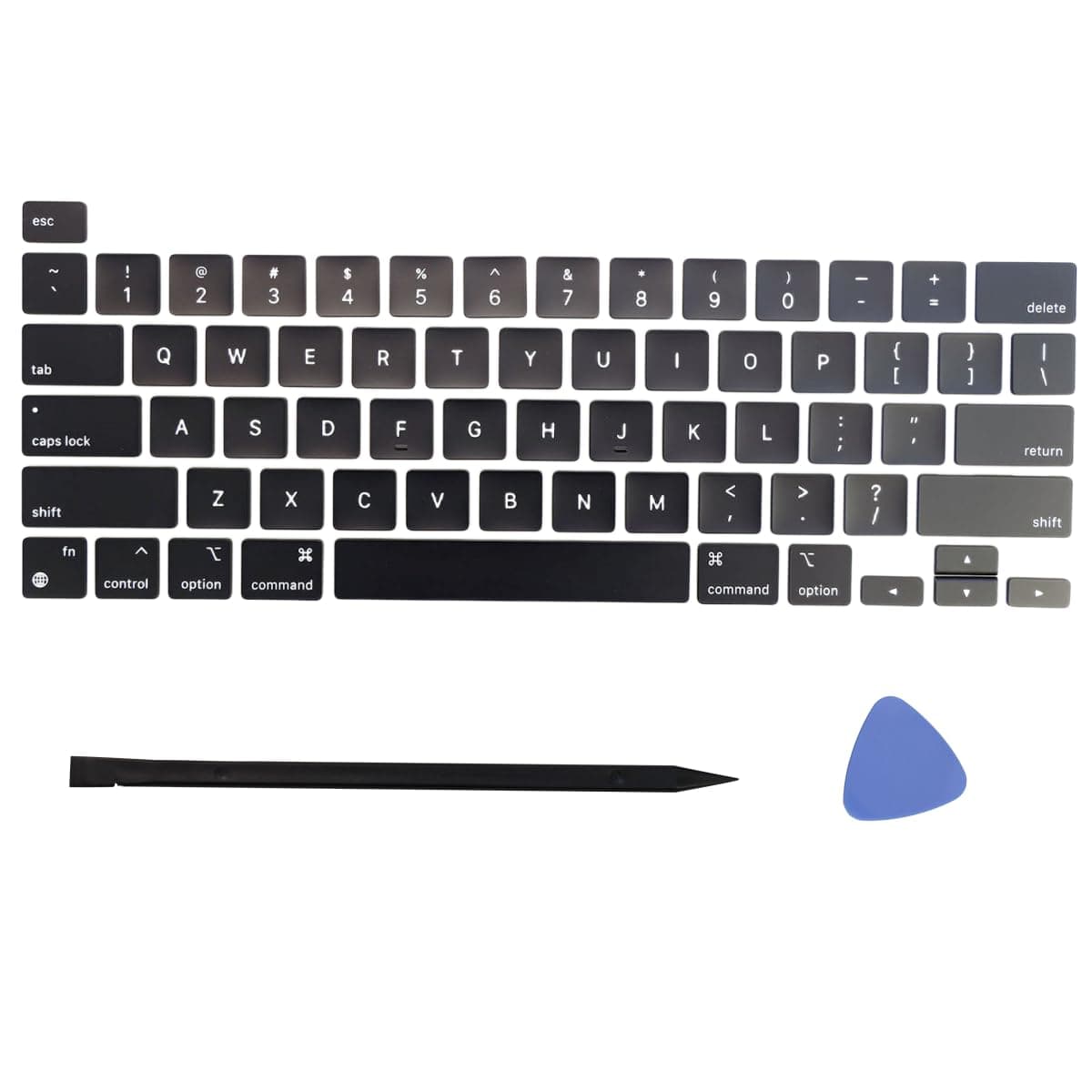Replacement Keyboard Full Set of Keycaps Keys and Tool Fit for MacBook Pro Retina 16" Model A2141 (EMC 3347) 13" Model A2289 (EMC 3456) A2251 (EMC 3348) A2338 (EMC 3578) Mid 2019 Late 2020 Year