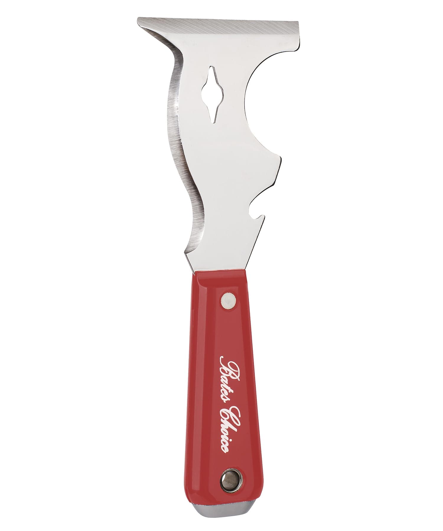 Bates- Paint Scraper, 10 in 1 Painters Tool, Red Paint Scrapers for Wood, Painters Tool, Painters Knife, Paint Scraper for Painting, Putty Knife, Metal Scraper, Spackle Knife Scraper